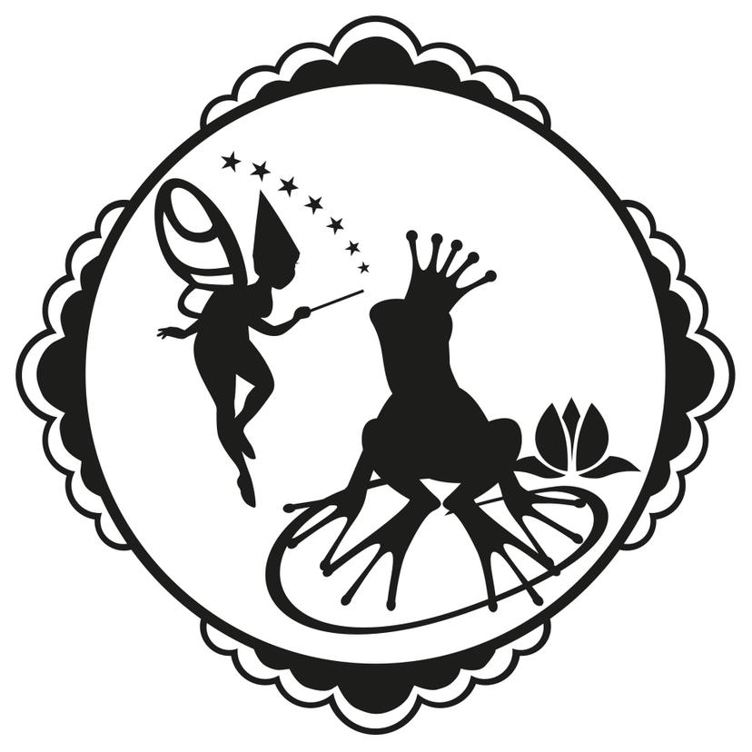 Sticker mural - Conte de fées, le roi grenouille