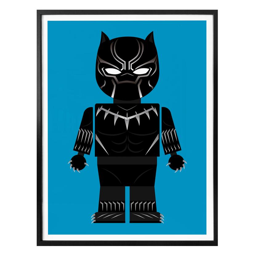 Plakat - Gomes - Black Panther legetøj