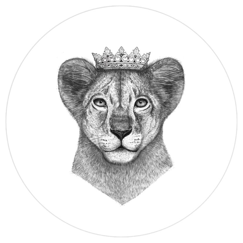 Adesivo murale Korenkova - The Lion Prince