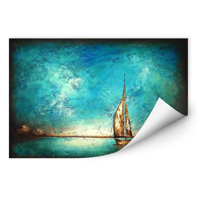 Muurprints Fedrau - Alleen