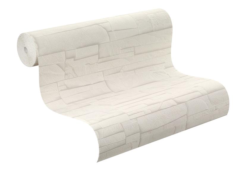 Rasch Steinoptik Vliestapete Factory II Mauer creme
