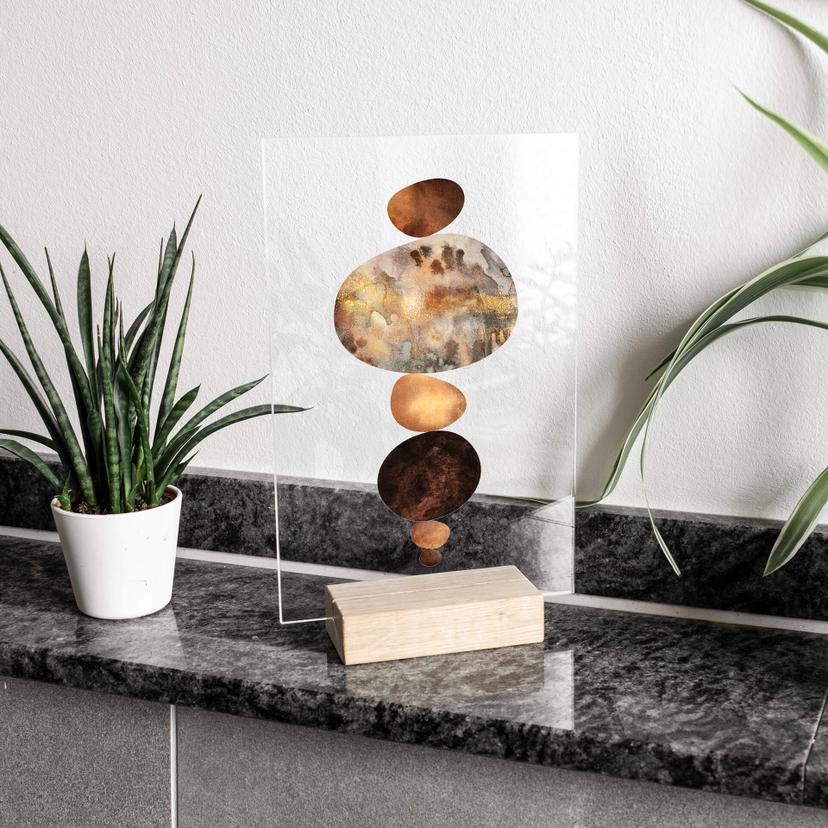 Decoro acrilico + supporto Fredriksson Balance