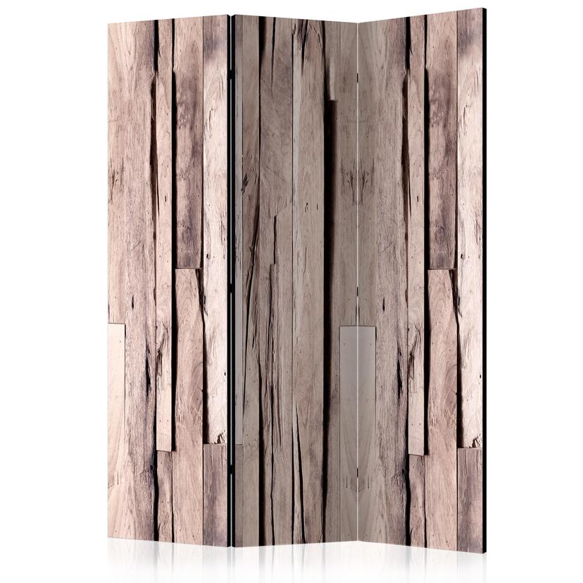 Screen room divider - Forårets hvisken, 3-delt