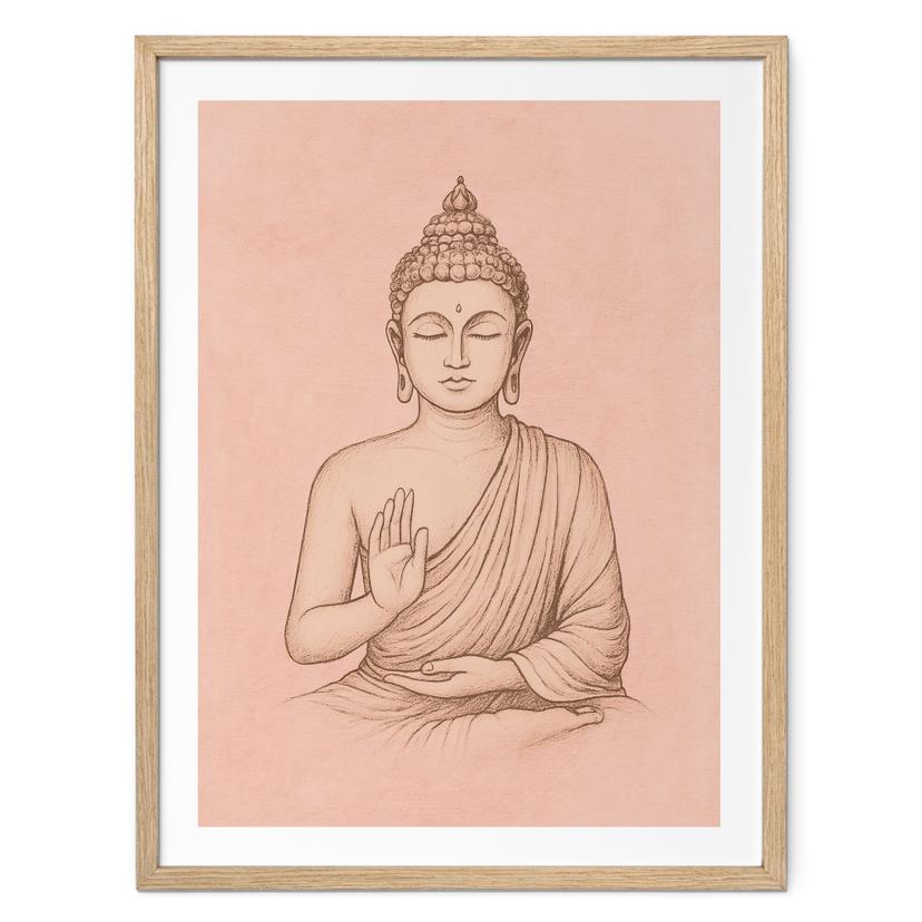 Plakat med Buddhas visdom - Treechild
