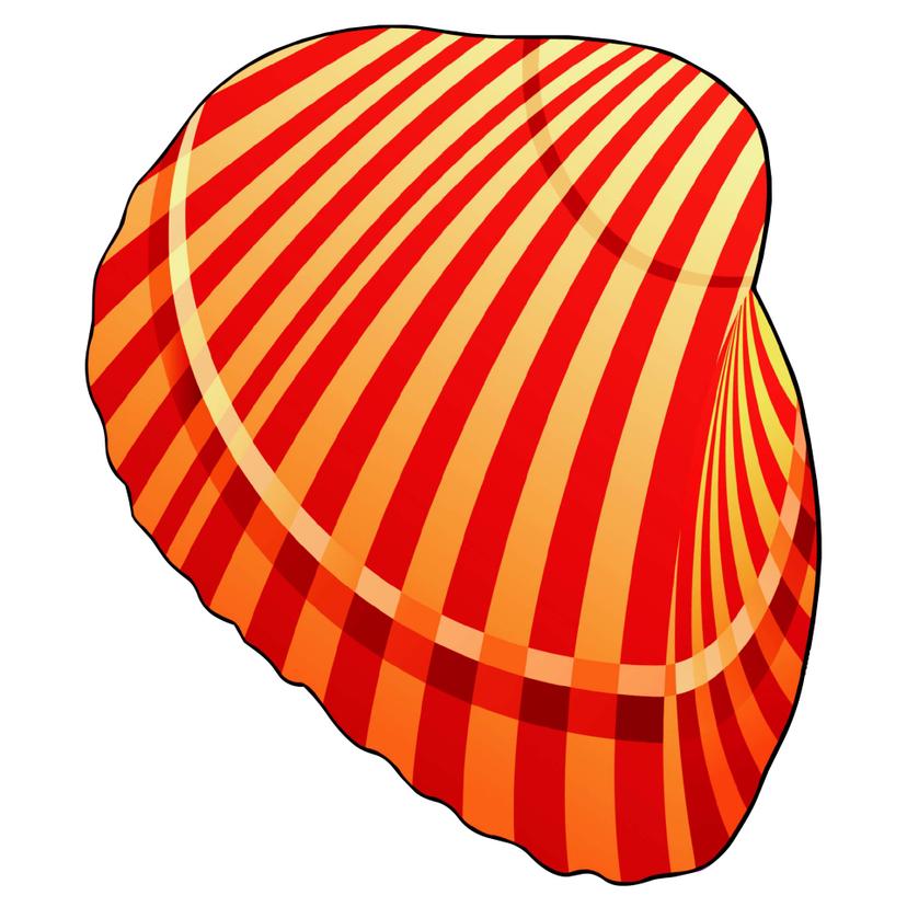 Adesivo murale - Conchiglia 1