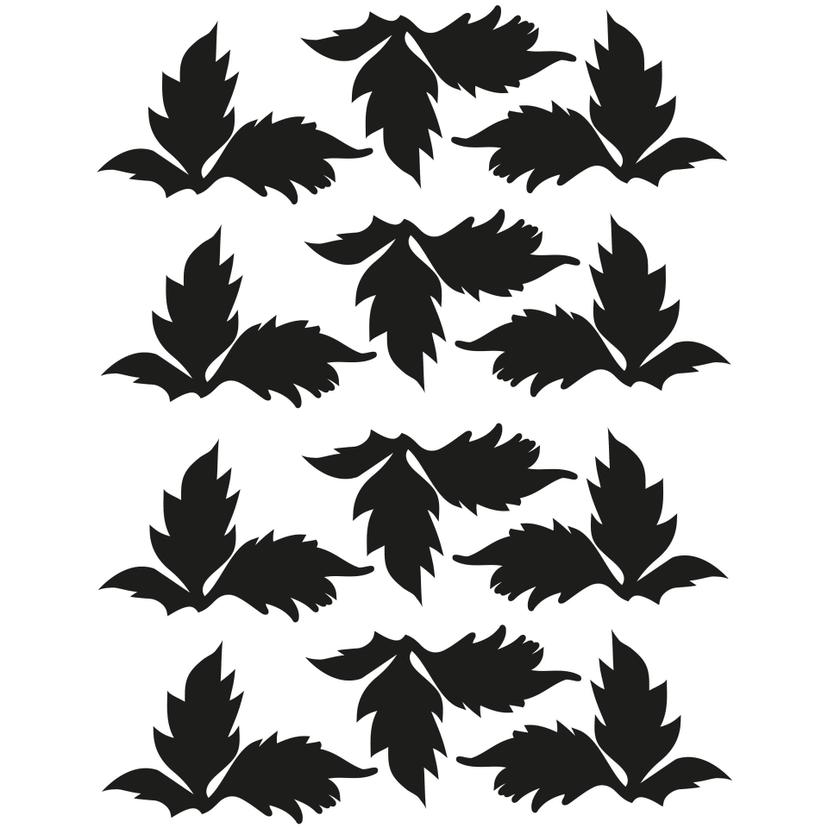 Sticker mural - Set Feuilles #16