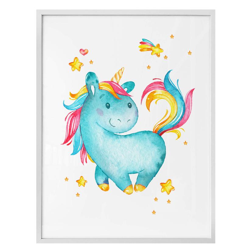 Poster Milly la licorne