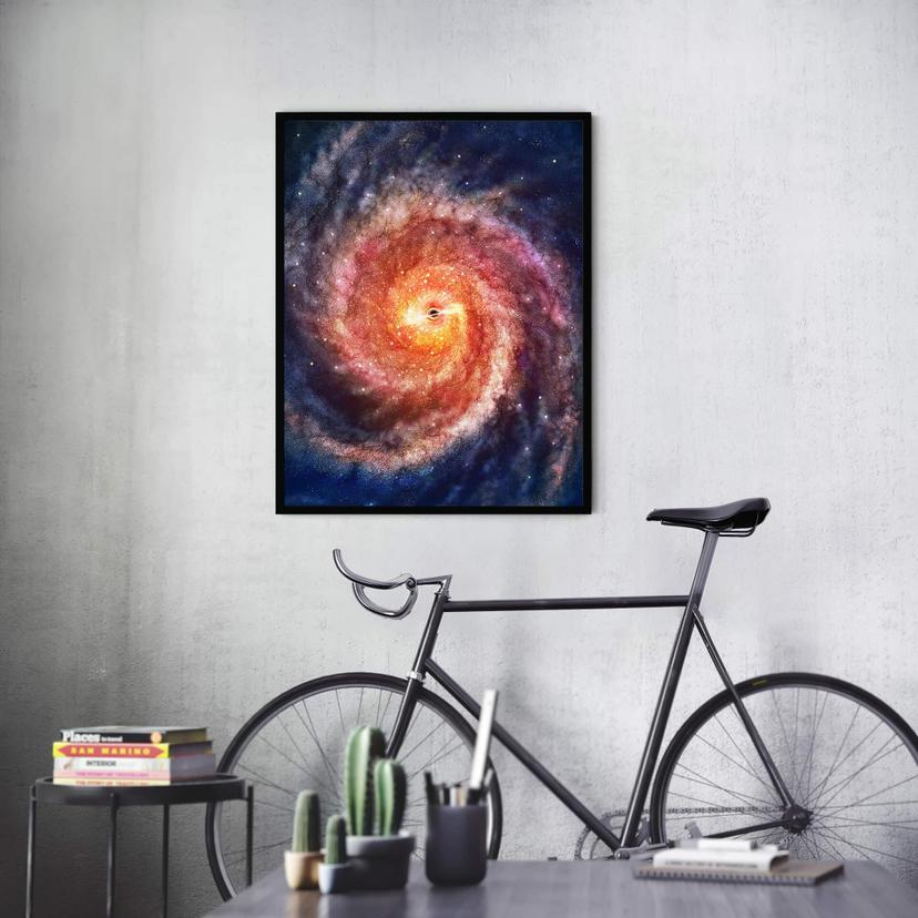 Poster Aerroscape - Svart hål