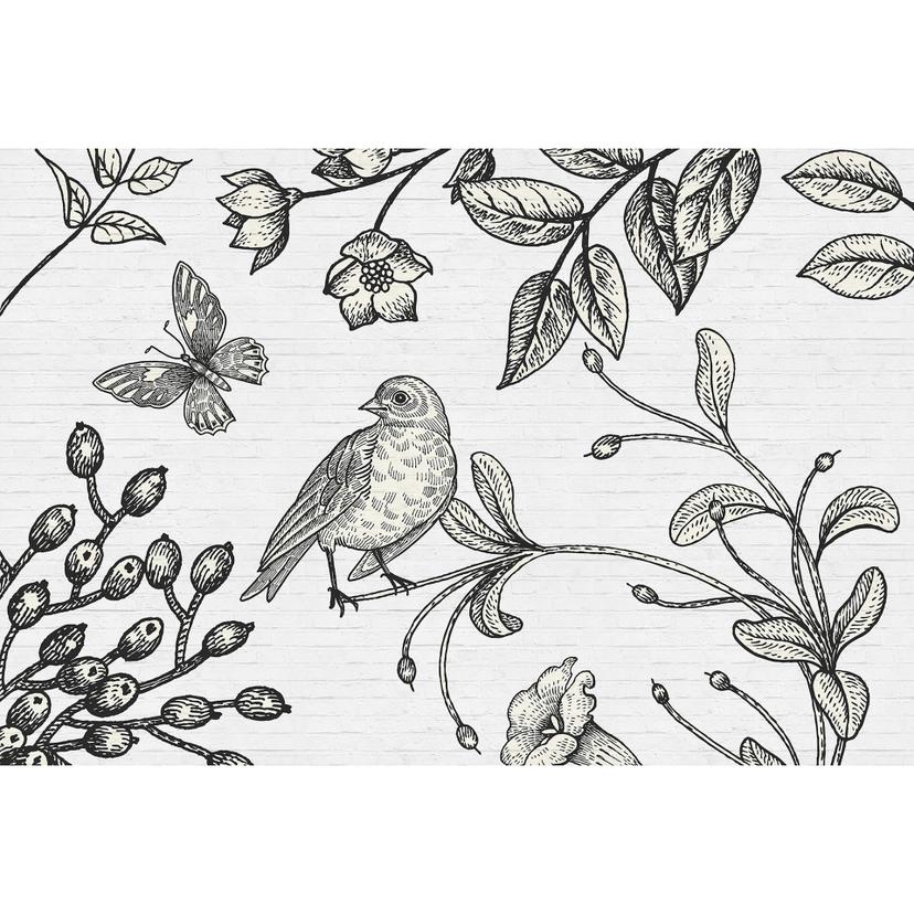 Livingwalls Fotomurale Walls by Patel birdy 2