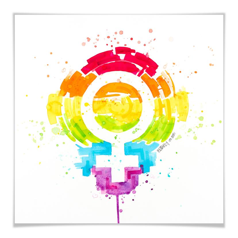 Poster - Buttafly - Social Movement - Female