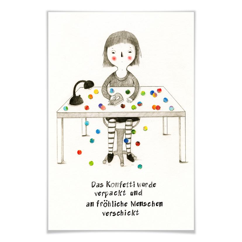 Poster - Loske - Confetti