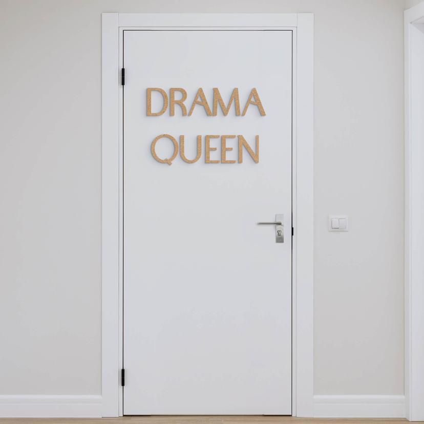 MDF-dekoration Drama Queen