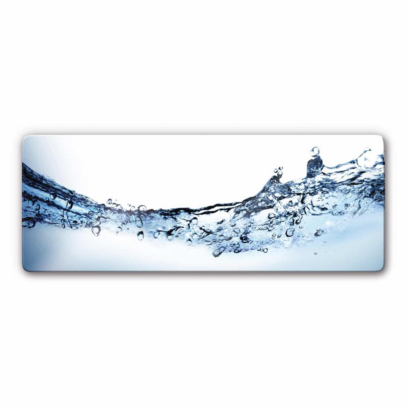 Tableau en verre - Water Flow Panorama
