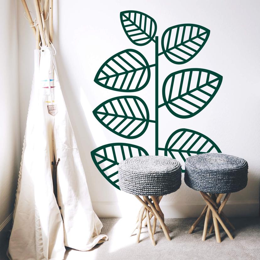 Sticker mural - Plante grimpante de la jungle