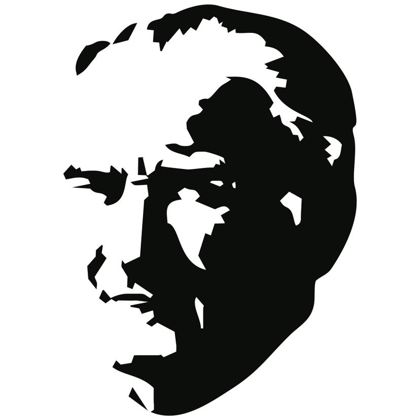 Sticker mural - Mustafa Kemal Atatürk