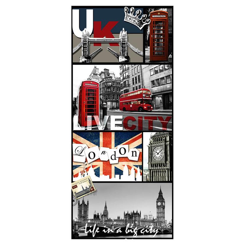 Livingwalls selbstklebendes Pop.up Panel 2 bunt, g