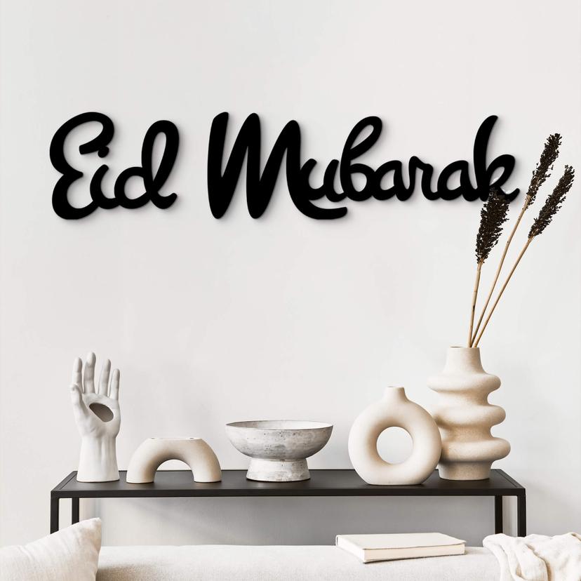 Decoración acrílica Eid Mubarak