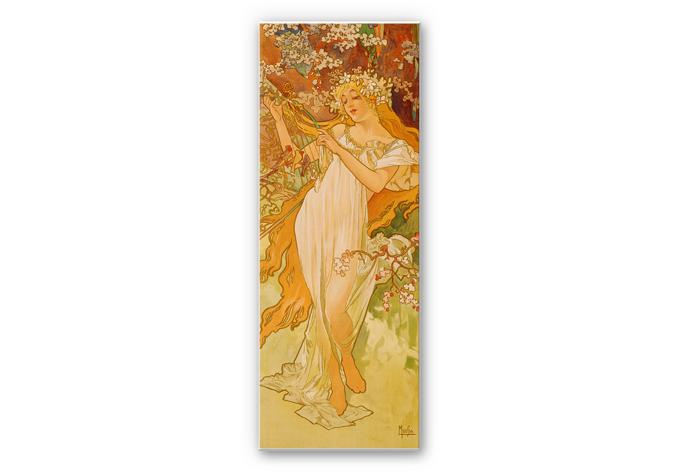 Tableau Forex - Mucha - Saisons : le printemps 2