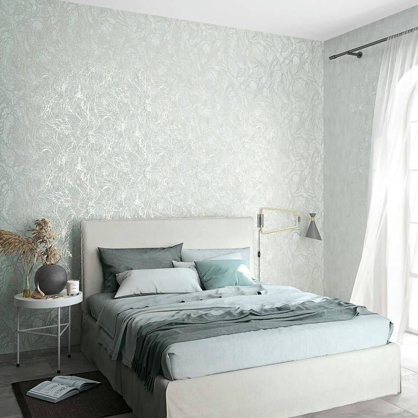 Papier peint intissé Gris Graphique pour salon chambre papier peint marburg