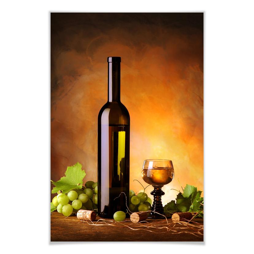 Poster - Vin blanc