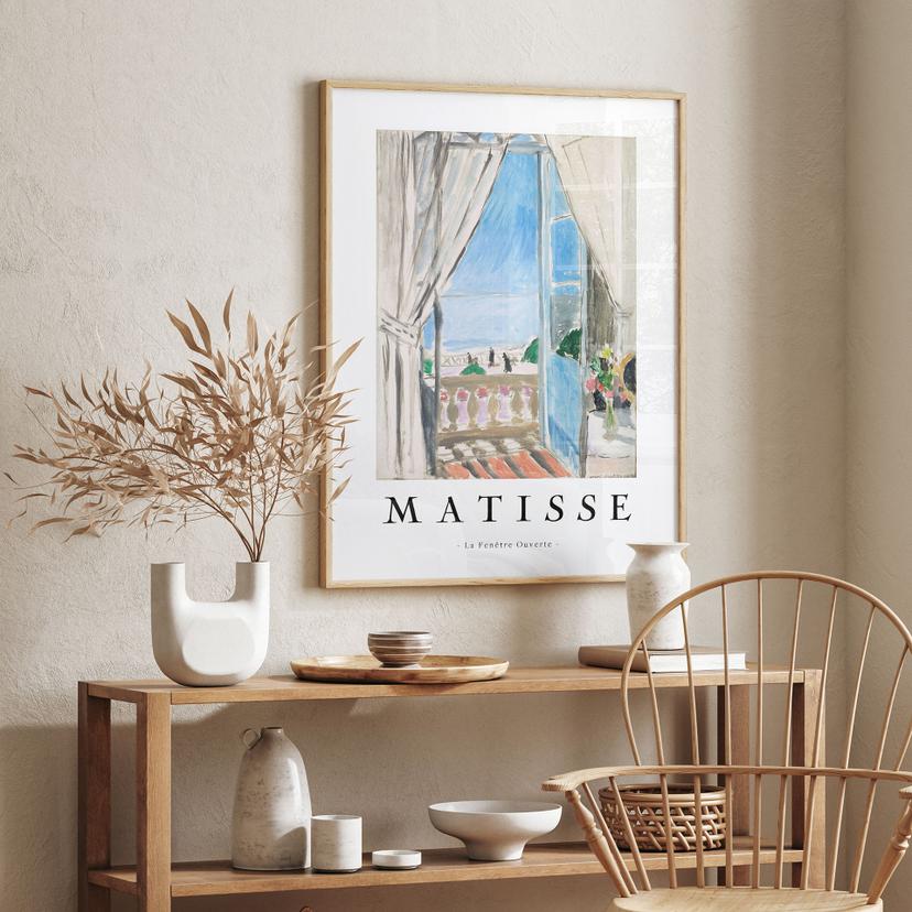 Poster La Fenêtre Ouverte - Matisse