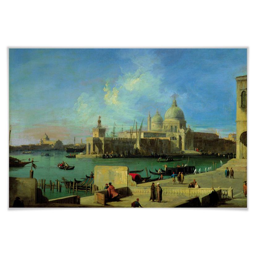 Poster Canaletto - Santa Maria della Salute