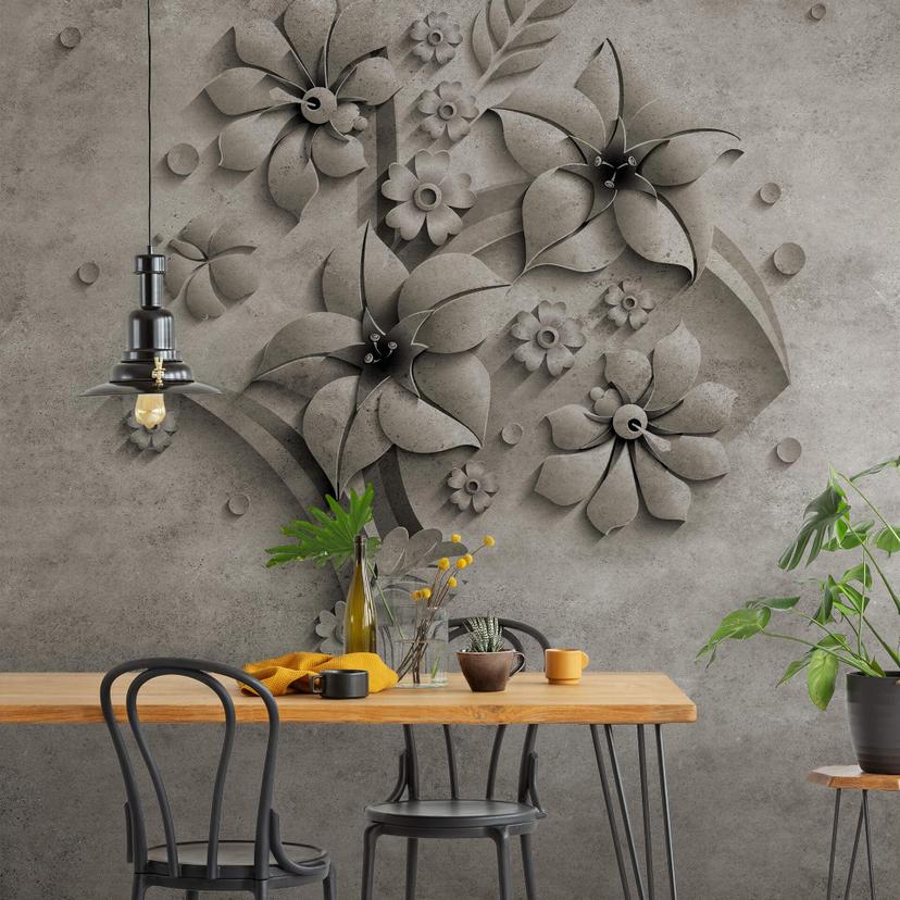 Fototapet - Stone Flowers