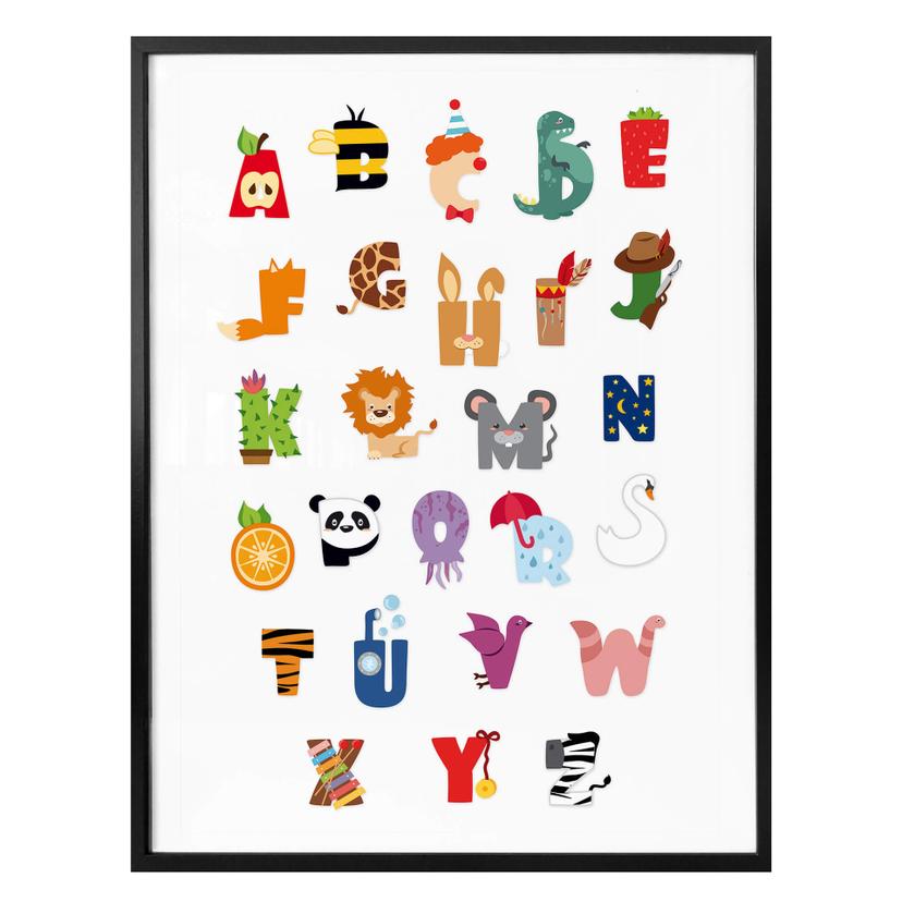 Poster - Alphabet enfants