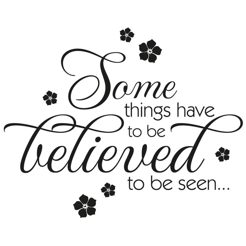 Some things have to be...