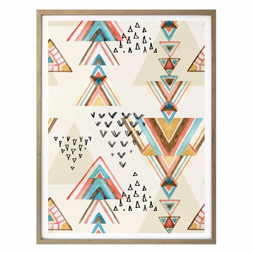 Poster Triangles bohémiens