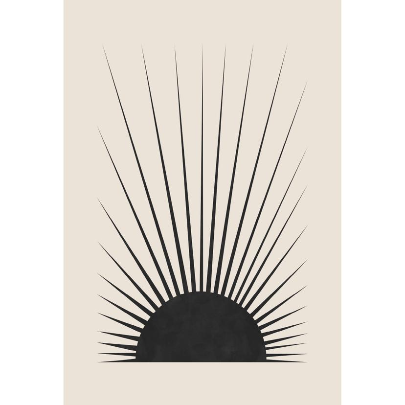 Fotomurale Orara Studio - Sole minimalista