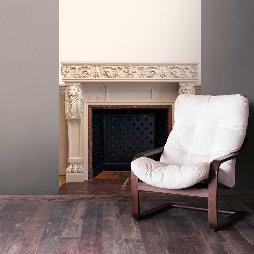 Fototapet pejs antik beige - tapet med 3D-look - Ikke-vævet tapet realistisk