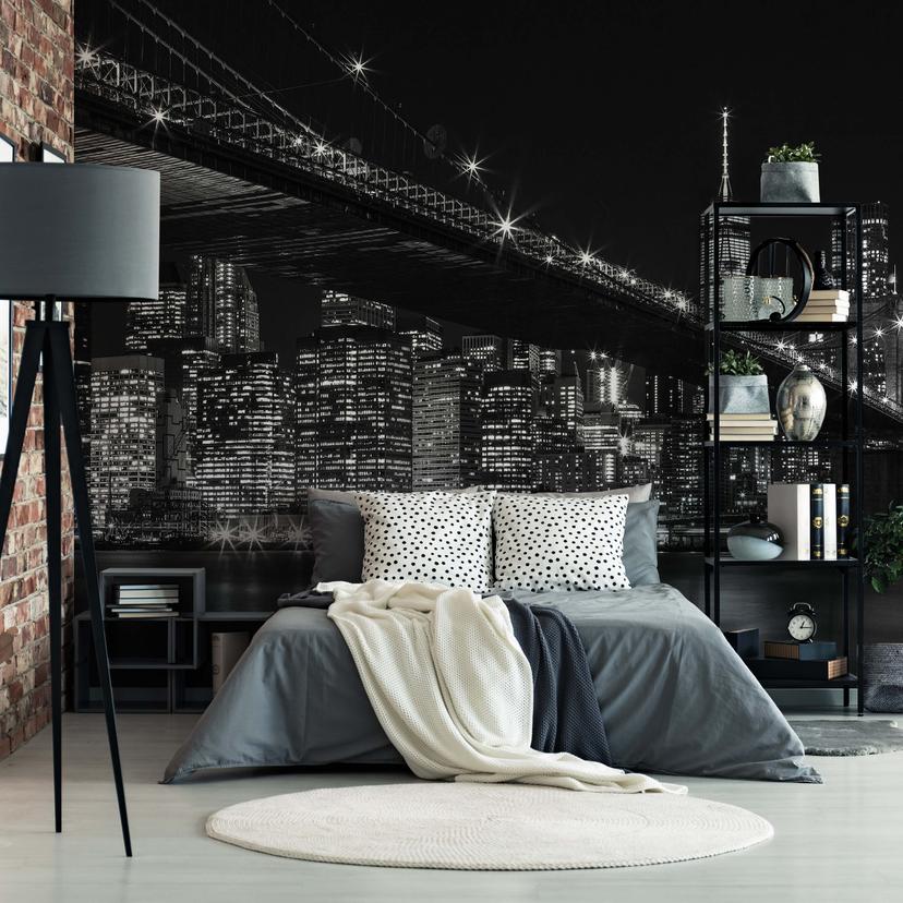 Fototapet New York at Night - 432x260 cm