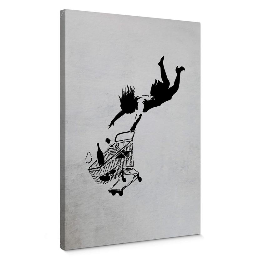 Lienzo Banksy - Compra hasta caer rendido