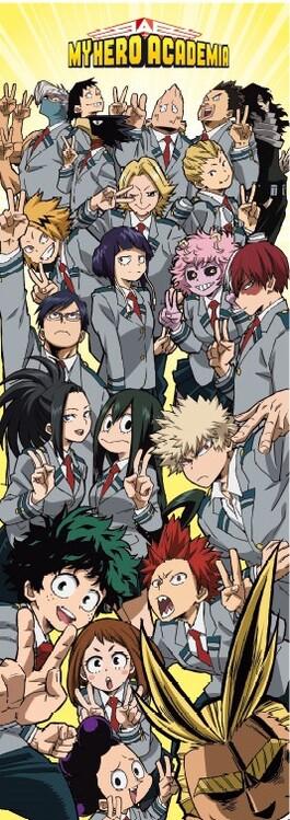 Filmplakat My Hero Academia - Klasseværelse, plakat (53 x 158 cm)