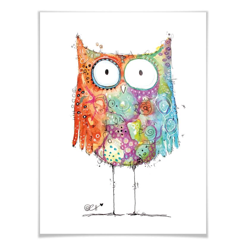 Affiche Hagenmeyer - Hibou Kati