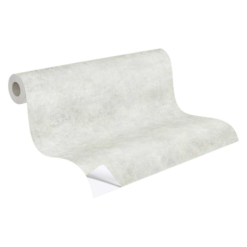 Pellicola autoadesiva per carta da parati e mobili - aspetto cemento - loft - grigio - rotolo 840x53