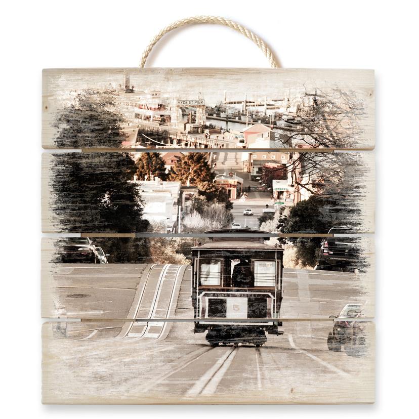 Stampa su legno - Filobus