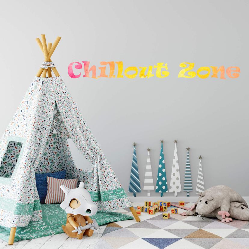 Wallsticker -  Aquarell Chillout Zone