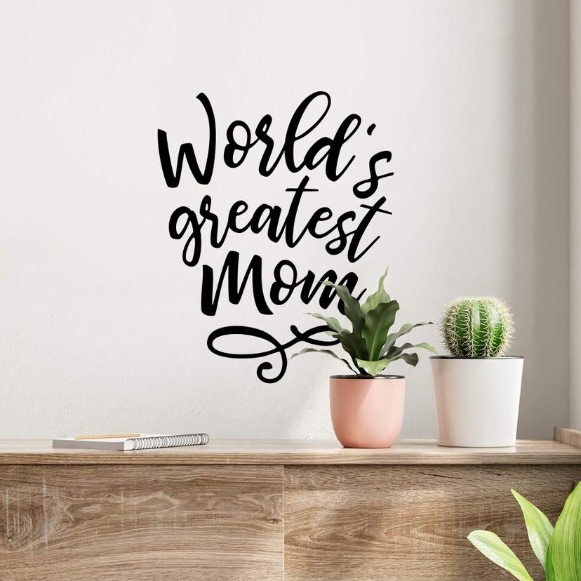 Adesivo murale - World's greatest Mom