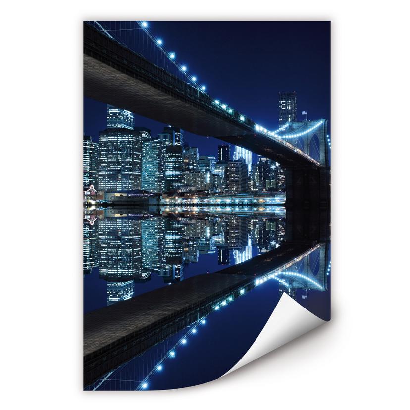 Muurprints - The Brooklyn Bridge
