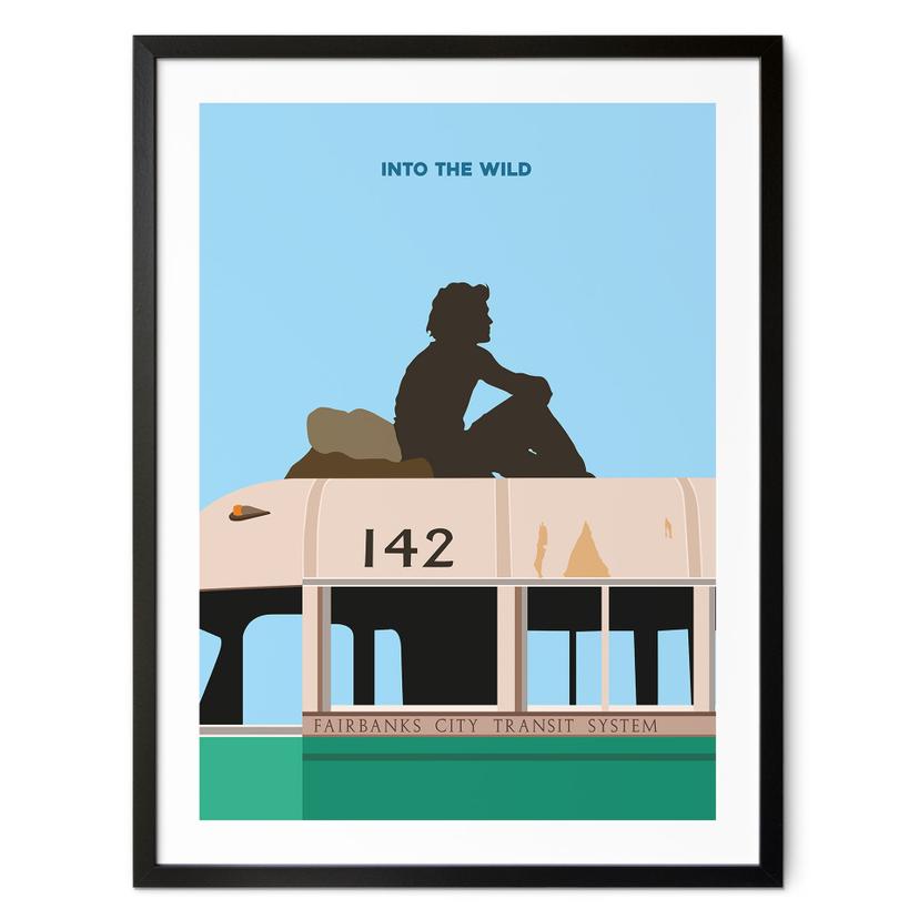 Póster inspirado en la película "Into the Wild" - Gomes