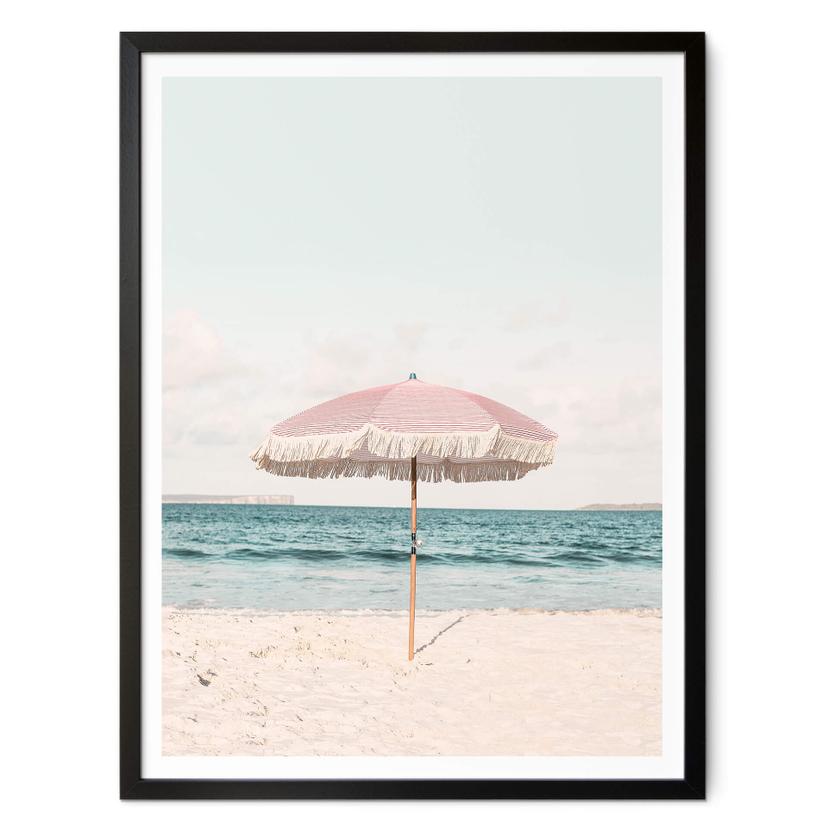Póster Sisi & Seb - Sombrilla rosa