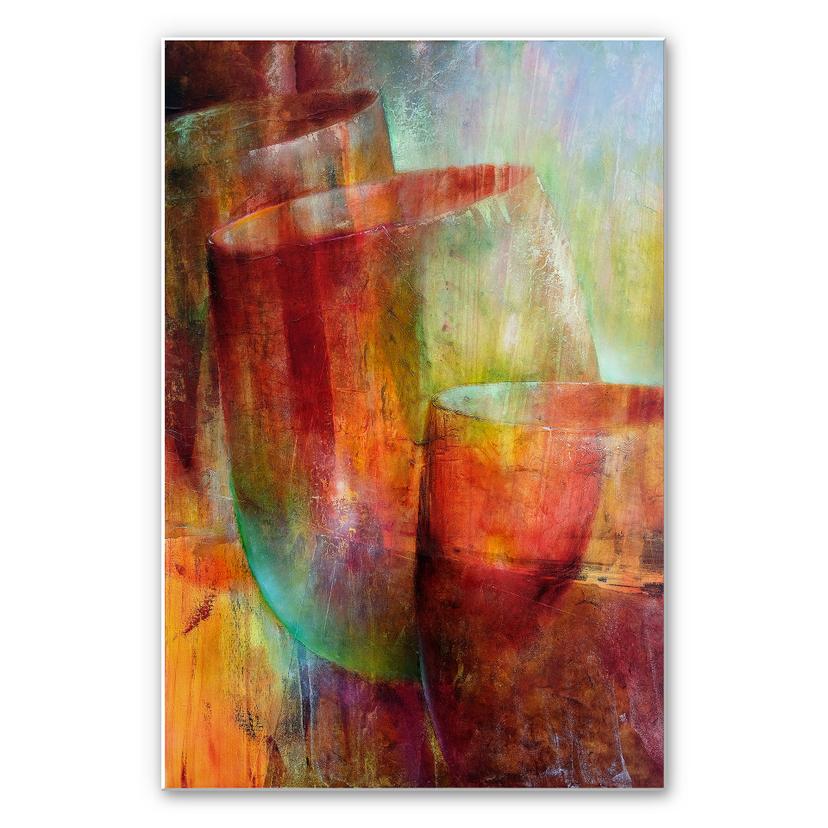 Wanddecoratie Schmucker - Twee Glazen