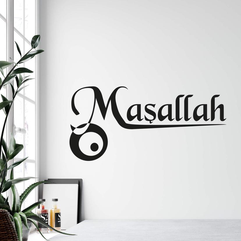 Muursticker Masallah