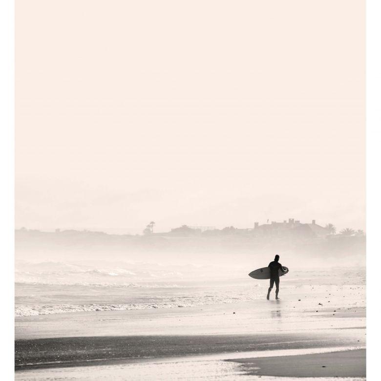 Fotomurale Surf al tramonto