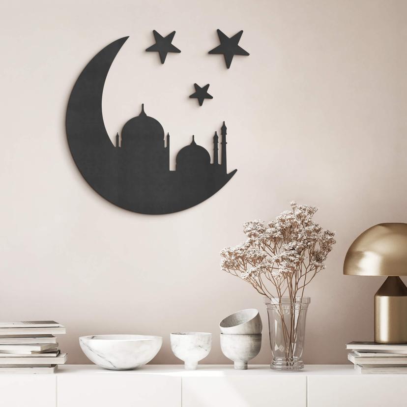 Décoration en bois MDF Ramadan - Nuit arabe