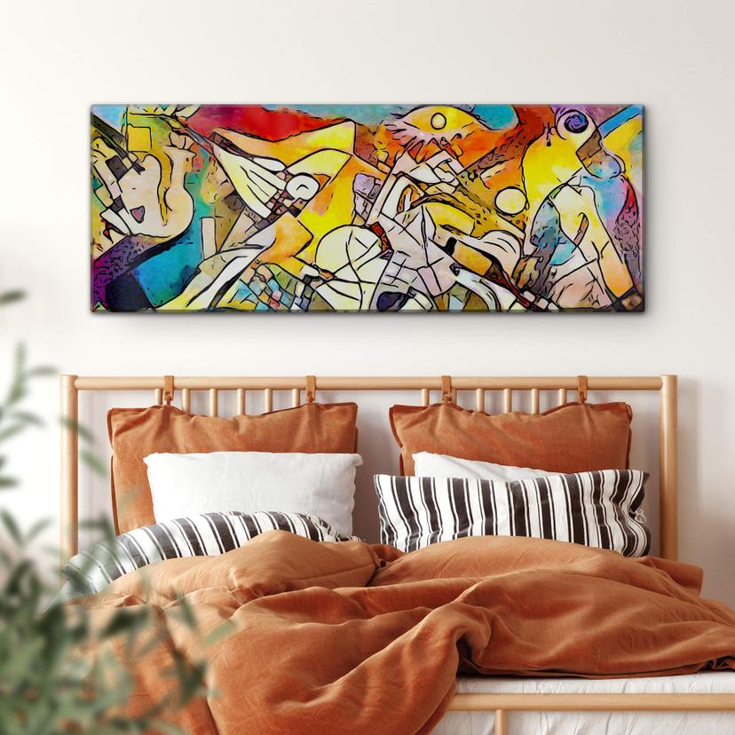 Stampa vetro Zamart - Omaggio a Picasso Chaos