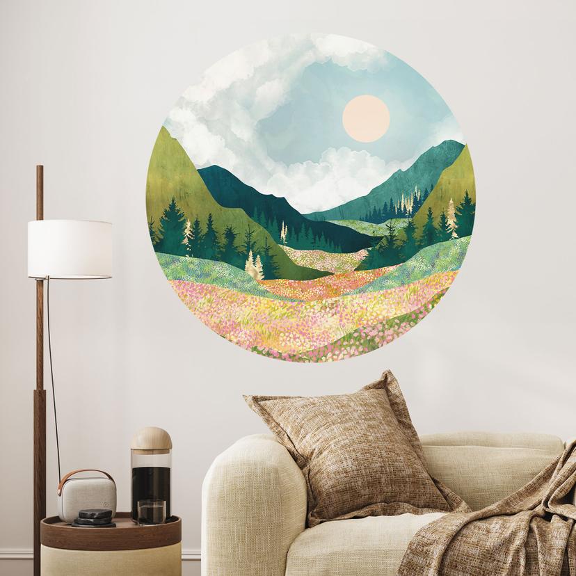 Wall Sticker Farverig forårseng - SpaceFrog Designs