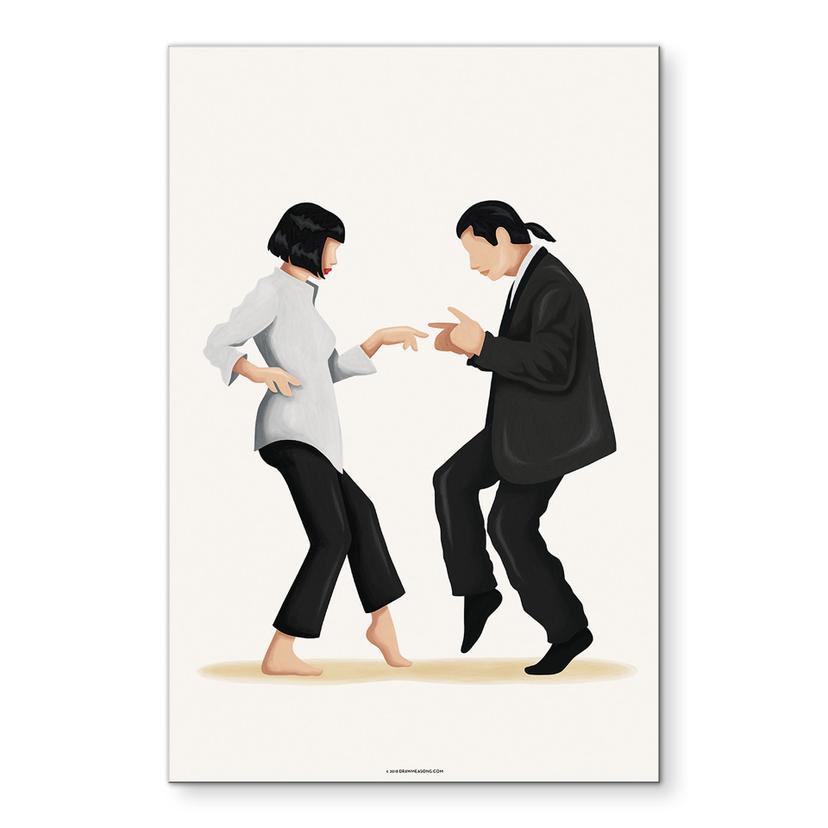 Wandbild Pulp Fiction - Tohmé - Alu-Dibond